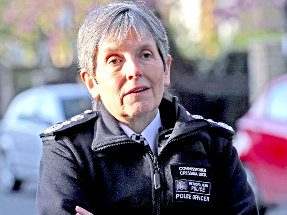 Dame Cressida Dick, Metropolitan police commissioner, New Scotland Yard